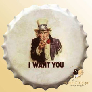 Capsule Vintage Oncle Sam "I want you" 40cm