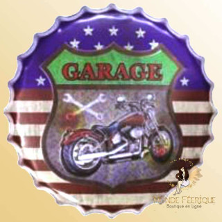 Capsule Métal America Moto USA 40cm