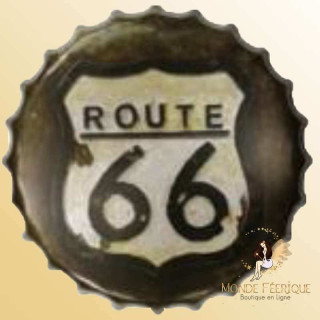 Capsule Geante Route 66  decoration metal cuisine restaurant