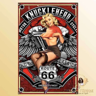 plaque decoration pin up sexy mur maison salon