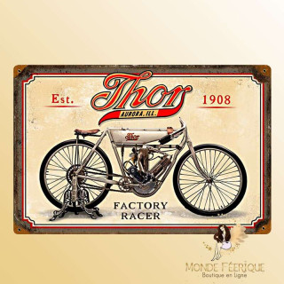 Plaque vintage Vélo