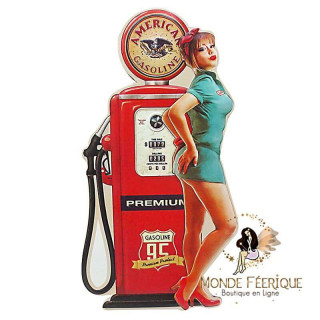 plaque relief pin up pompe a essence