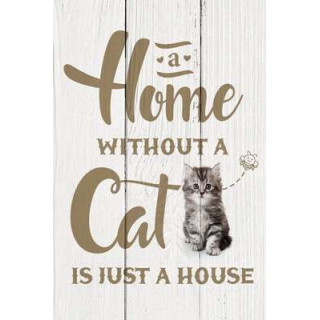 Plaque Vintage Home Chats