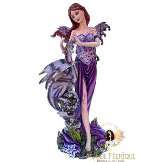 statuette FEE violet