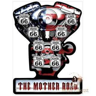 Plaque Décoration Mother Road 42CM