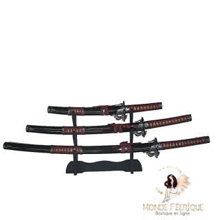 Set de Katanas Red Black