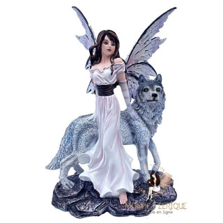 Statuette Fée Loup