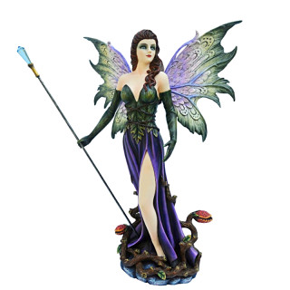 Figurine Fee Géante "Magie Incandescente"
