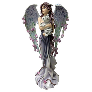 Statue Fée Angel Lionceau -- 54cm