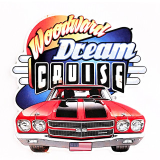 Plaque Vintage XL "Dream USA"