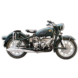 Plaque Rétro Motos -- 55cm