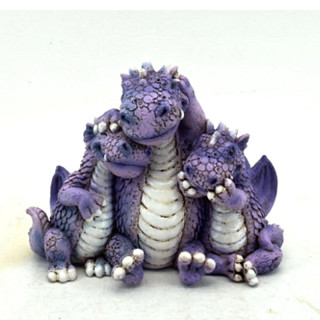 Figurine Dragon - La famille réunie
