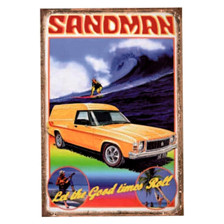 Plaque Vintage Décoration Surf -- 20x30cm