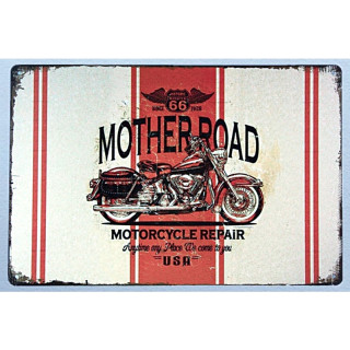 Plaque Vintage Motherroad