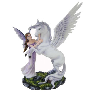 Statuettes Fées Licorne