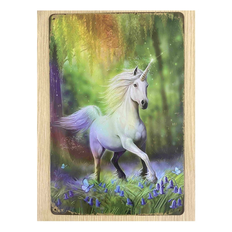 Plaque Décoration Licorne