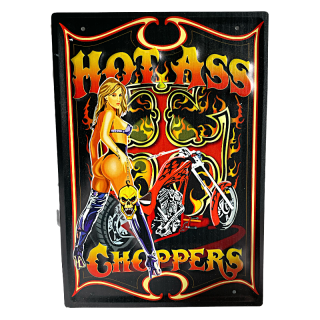 Plaque Décoration Choppers Premium 30x40cm