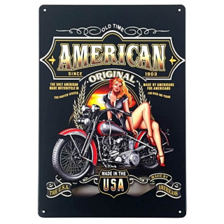 Plaque RétroAmerican Legende --20x30cm