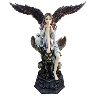 Statue de Fée Gothique Gorgone -- 32cm