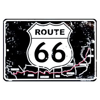 Plaque Décoration sur la route 66