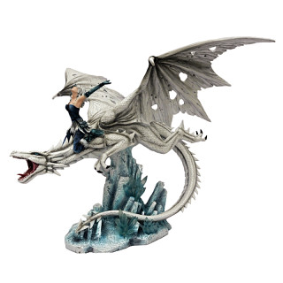 Statuette Fée"La puissance des Dragons" -- 42 cm