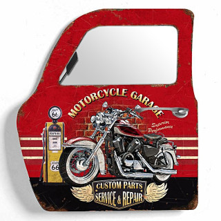 Portiere Déco Vintage Motos