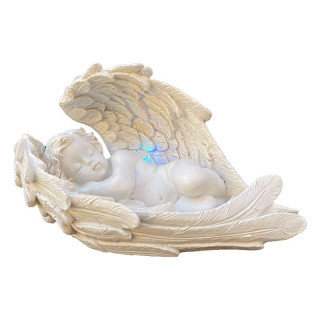 Statuette Ange Lumineux Plume