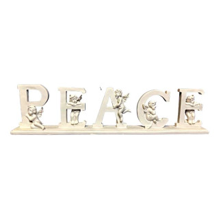 Décoration Ange Statuette PEACE