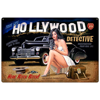 Plaque Mur Hollywood Vintage Décoration -- 20x30cm