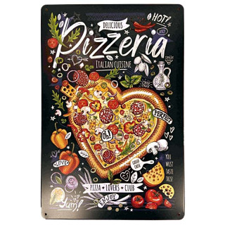 Plaque Décoration Murale Pizza