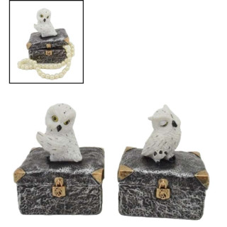 Figurines Chouettes Trésor