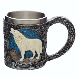 Tasse Loup Blanc