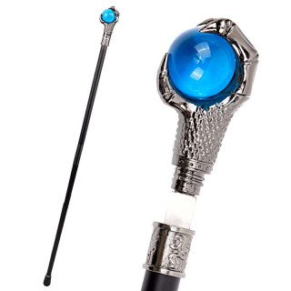 Canne Epée Fantaisy Reptile Bleu