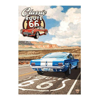 Plaque Rétro Ford Shelby GT350 1965