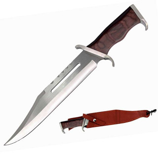 Couteau Rambo Marron