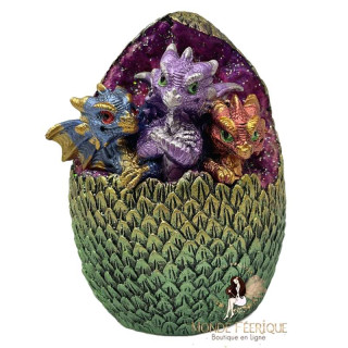 Grand Oeuf Dragon Lumineux Multi