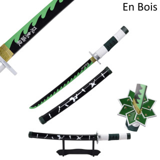 Katana en Bois Sanemi Shinazugawa, Demon slayer