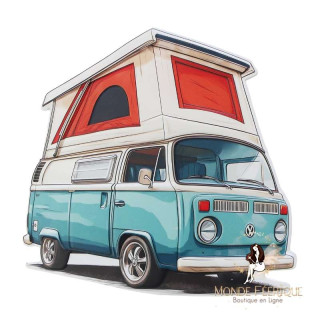 plaque-vintage-combi-volkswagen-deco-retro