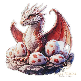 Plaque Fantasy – Dragon Gardien