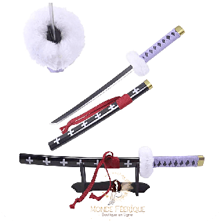 Katana Trafalgar Law – Réplique One Piece avec Support