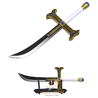 Sabre de Dracule Mihawk Kokuto Yoru – Réplique One Piece 40 cm