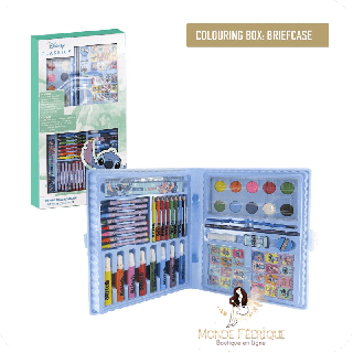 Mallette de coloriage Disney Classics avec Stitch – 65 pièces créatives