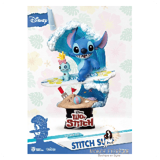 Figurine Stitch Surf – Collection Lilo & Stitch Disney