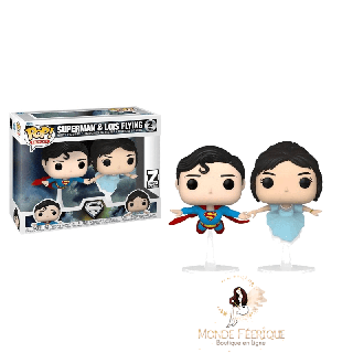 Funko Pop Superman et Lois Flying