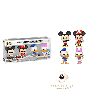 Set Funko Pop Disney 100 – Mickey Minnie Donald Daisy