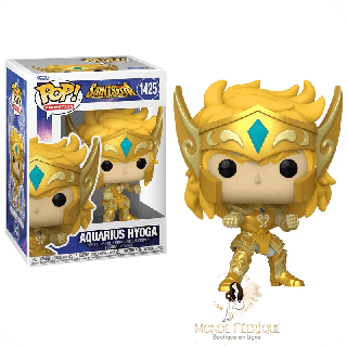 Figurine Funko Pop Saint Seiya Aquarius Hyoga – Chevaliers du Zodiaque