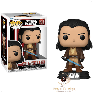 Figurine Funko Pop Star Wars Jedi Master Sol 725