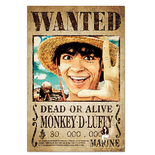 Poster One Piece Monkey D Luffy