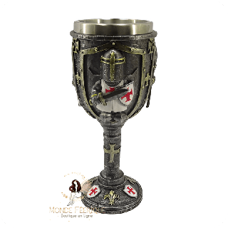 Calice templier figurine – insert inox