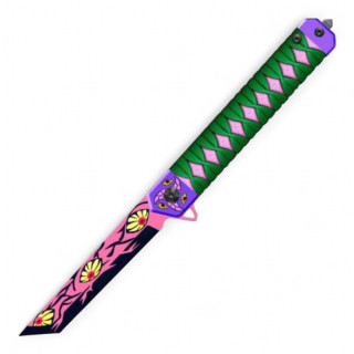 Couteau Japonais Rose Floral